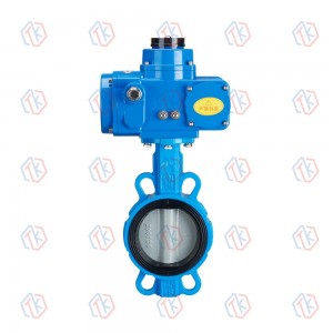 電動(dòng)對(duì)夾蝶閥